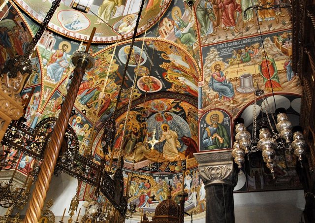 09. Τοιχογραφίες Καθολικοῦ.