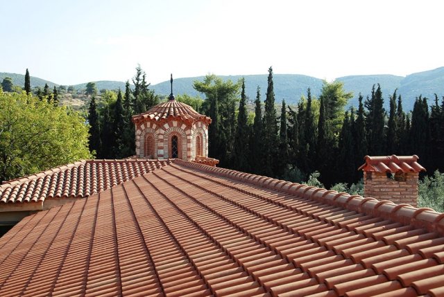 23. Ὁ τροῦλλος τοῦ παρεκκλησίου τοῦ Ἁγίου Γεωργίου.